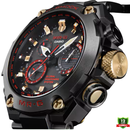 MR-G Black Stainless Steel Watch AX-10125782 N91 Series