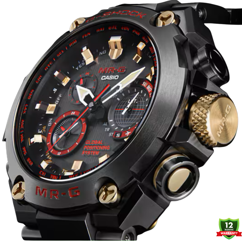 MR-G Black Stainless Steel Watch AX-10125782 N91 Series