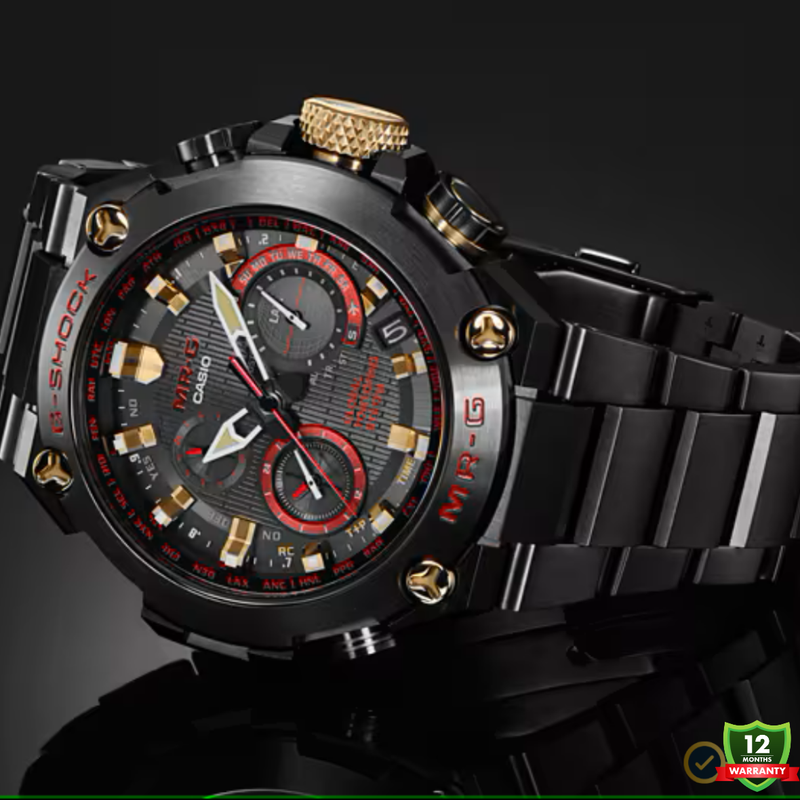 MR-G Black Stainless Steel Watch AX-10125782 N91 Series