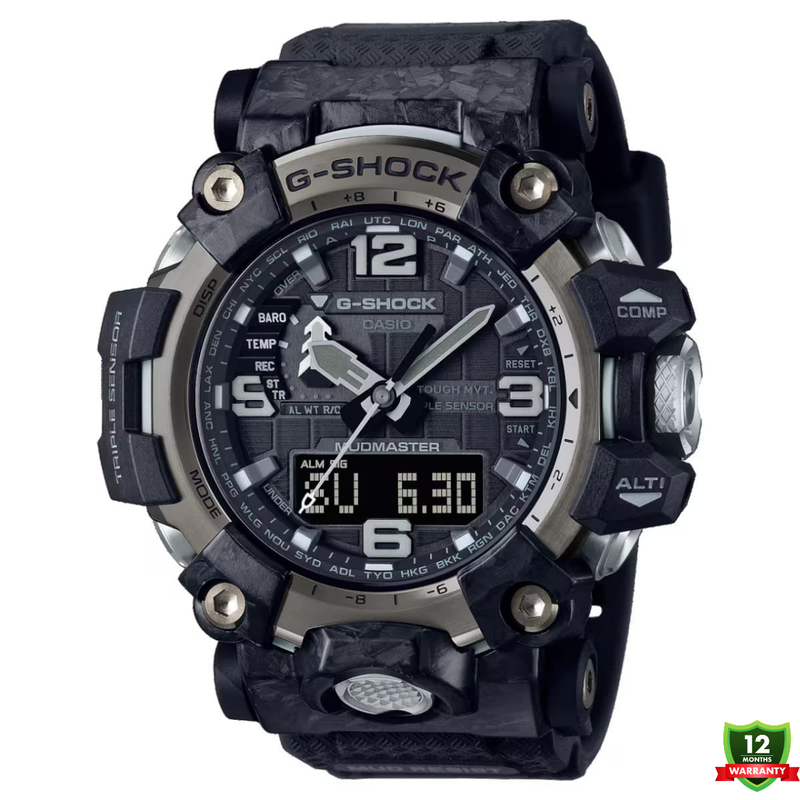 TX-10125889 N91 Series–Mud Master Black Solar Watch.