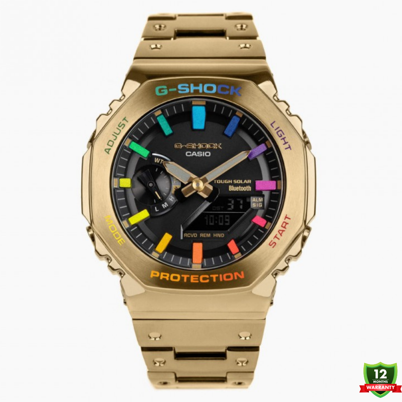 AX-1012568 N91 Silver/Golden Stainless Steel Watch.